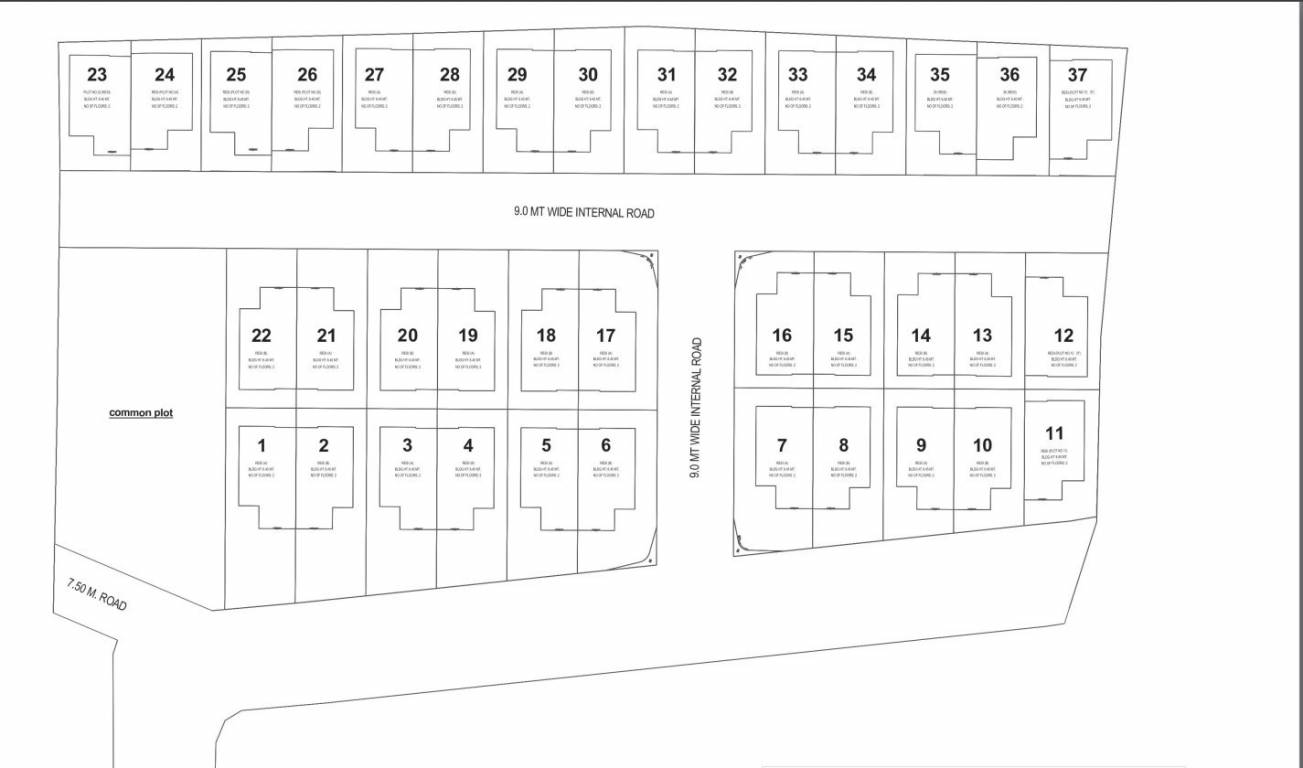 shivalay heritage Layout Plan