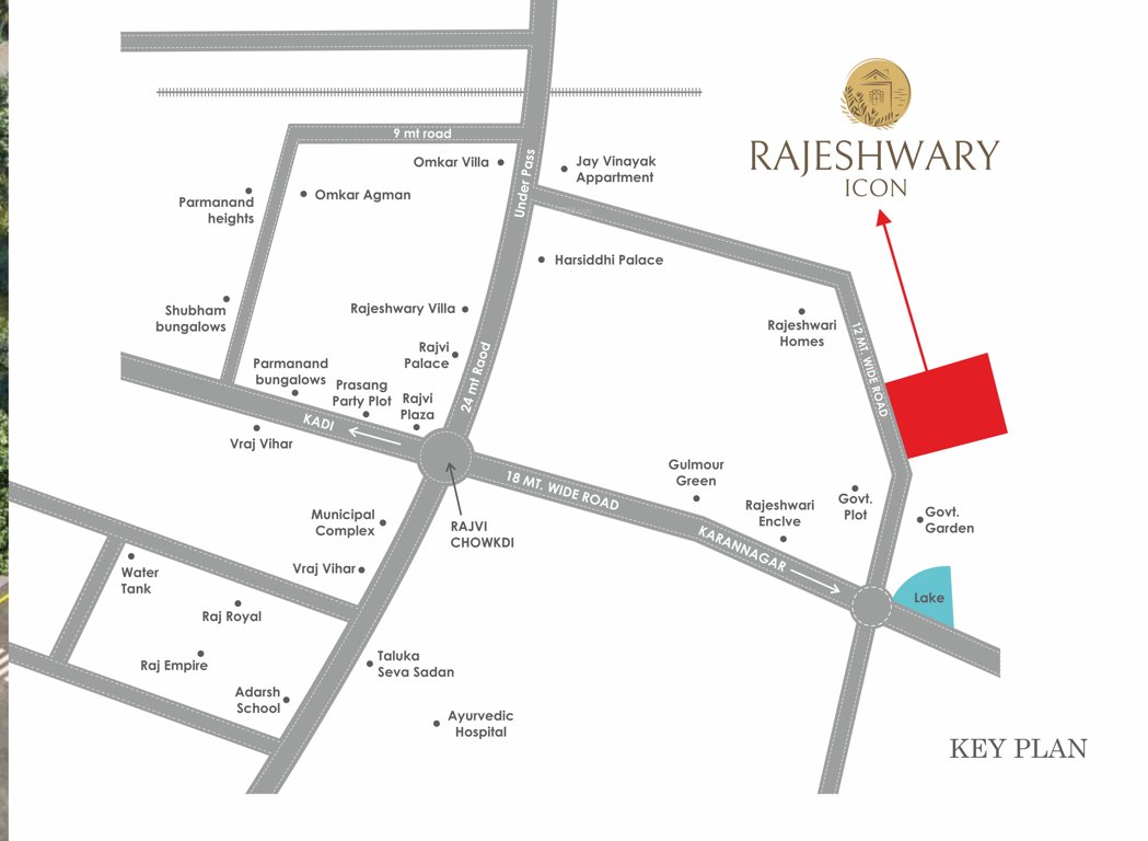  rajeshwari icon Location Plan