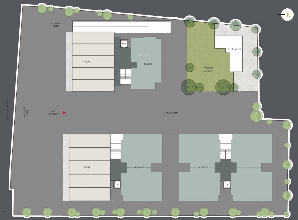 tanishq prime Layout Plan