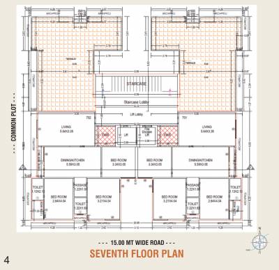 A Cluster Plan for 7th Floor shilp-opera A Cluster Plan for 7th Floor