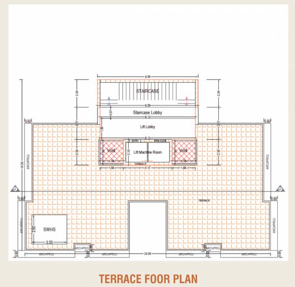  shilp-opera A Cluster Plan for terrace Floor