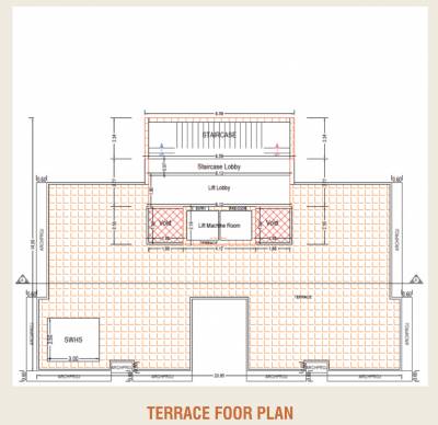 A Cluster Plan for terrace Floor shilp-opera A Cluster Plan for terrace Floor