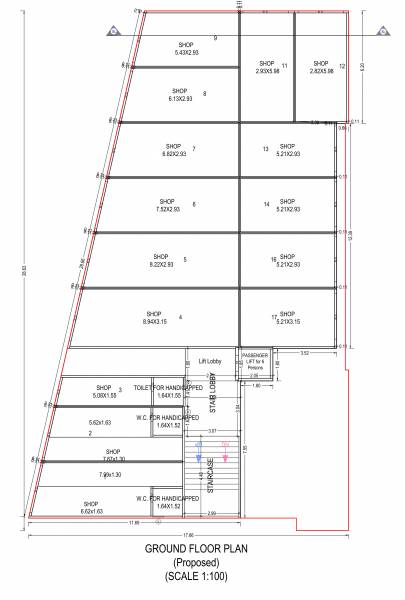 Keshavam Crest Cluster Plan for ground Floor keshavam-crest Keshavam Crest Cluster Plan for ground Floor