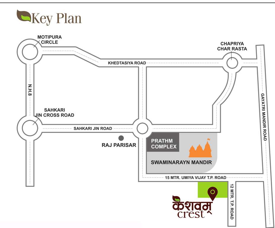  keshavam crest Location Plan