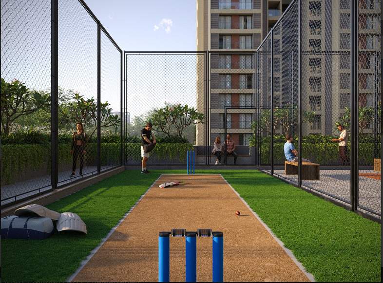  silver sky Cricket Pitch