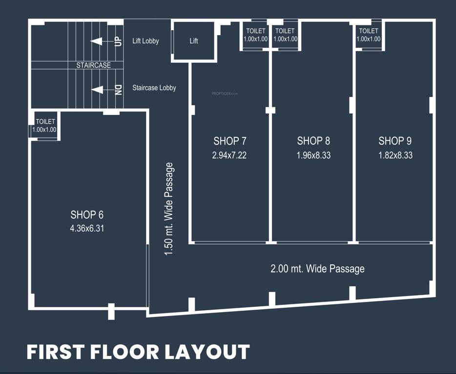  copper plaza Copper Plaza Cluster Plan for 1st Floor