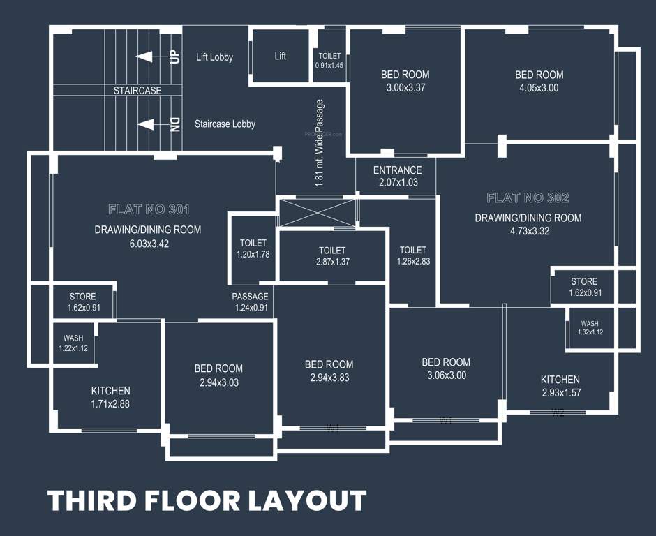  copper plaza Copper Plaza Cluster Plan for 3rd Floor