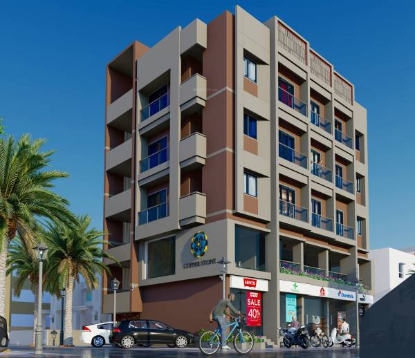 Elevation copper-plaza Elevation