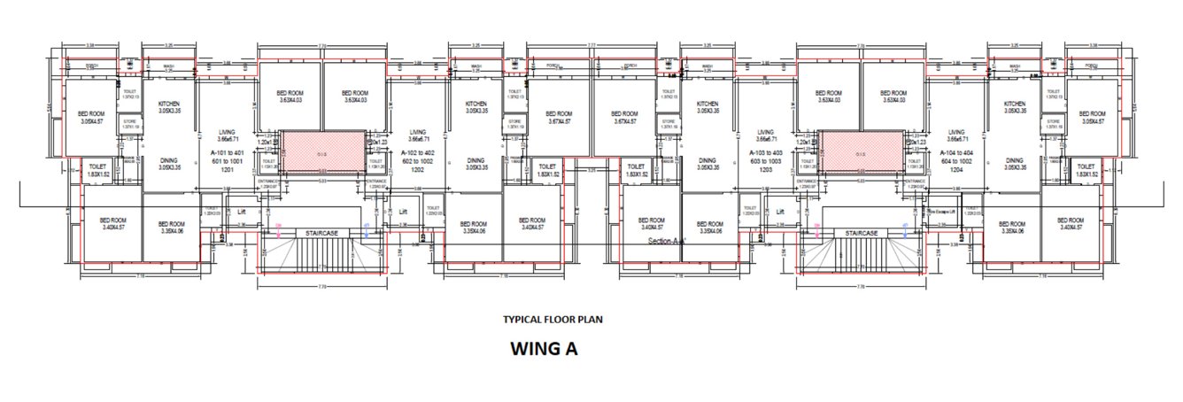  orchid heights Block A Cluster Plan