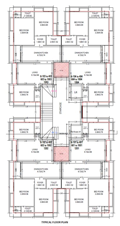  orchid heights Block B Cluster Plan