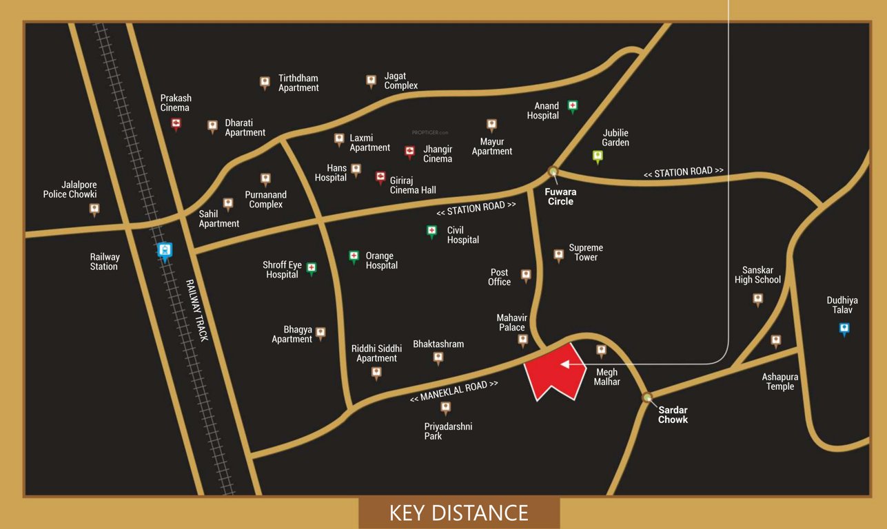 flora heights Location Plan