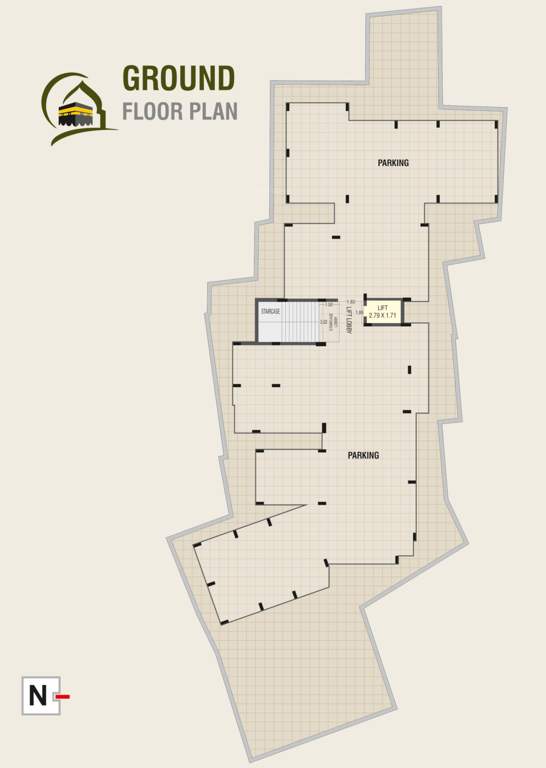  makkah palace A Res Cluster Plan for ground Floor