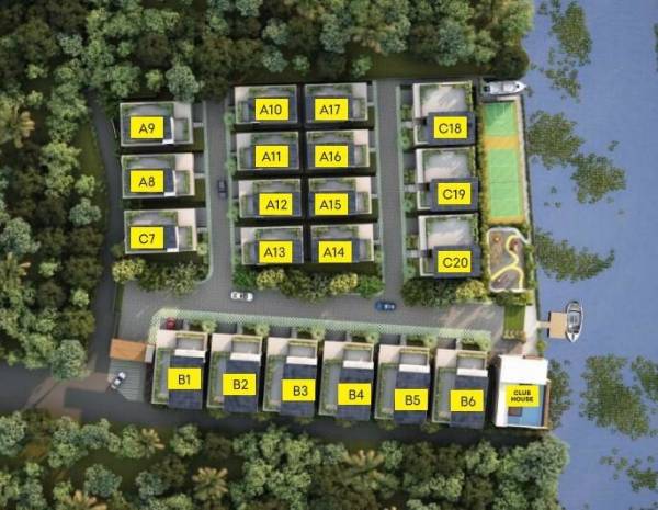 Master Plan urban-serenity-villas Master Plan