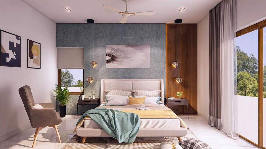  urban serenity villas Bedroom