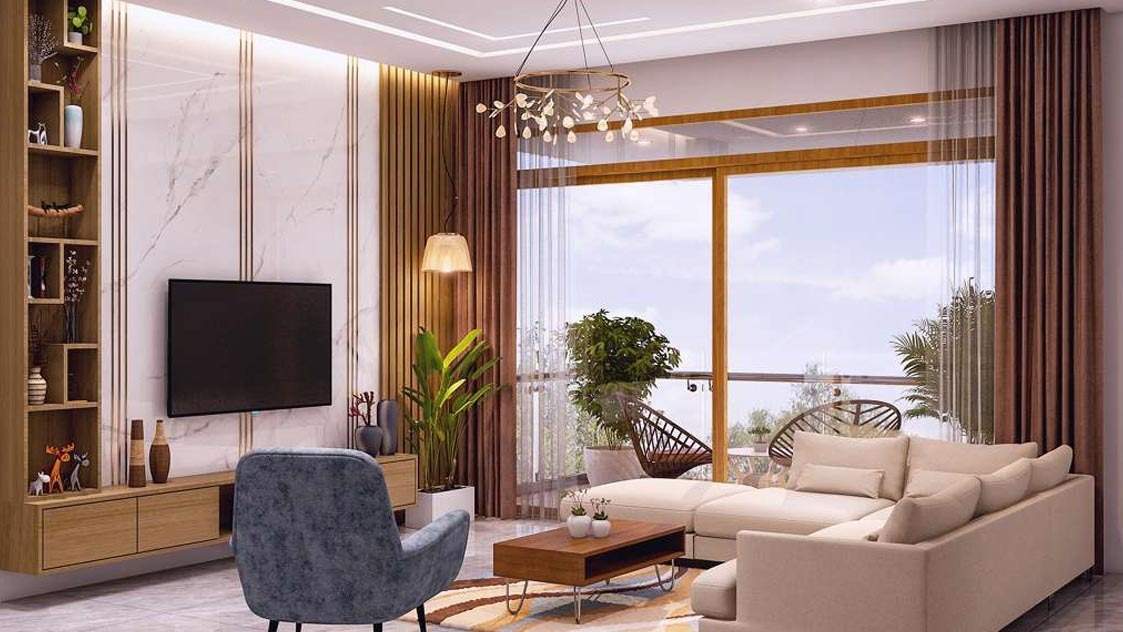  urban serenity villas Living Area