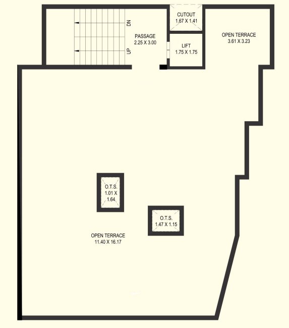  enclave Tower A Cluster Plan for ground Floor