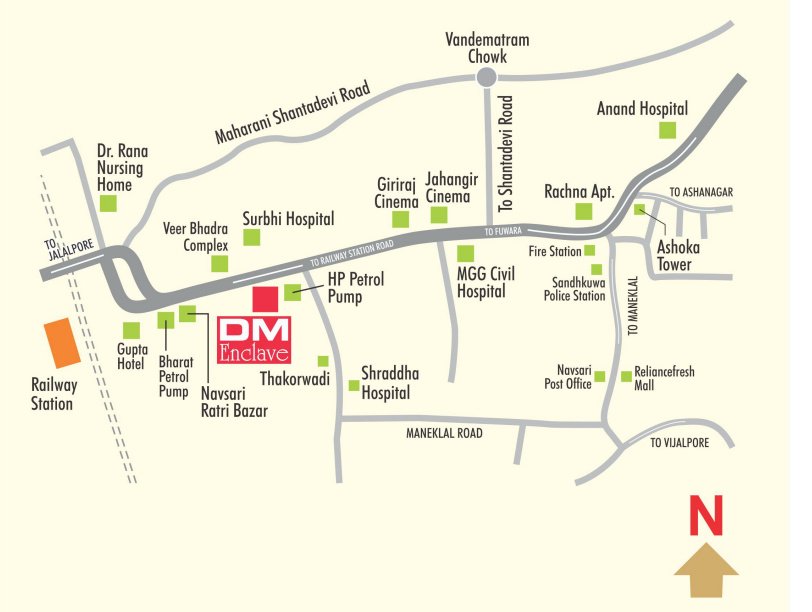  enclave Location Plan