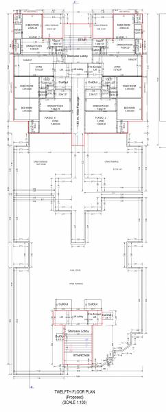 C D Wing Cluster Plan for 12th Floor sky-height-building-c-&-d C D Wing Cluster Plan for 12th Floor