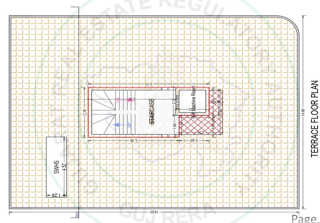  shree sarvottam A Cluster Plan for terrace Floor