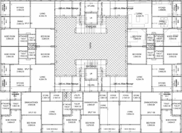 Cluster Plan 1st Floor zam-zam-heights Cluster Plan 1st Floor