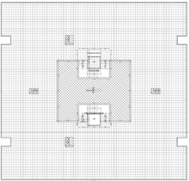 zam zam heights Cluster Plan Terrace
