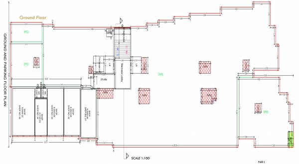  sun-divine Sun Divine Cluster Plan for ground And Parking Floor Plan