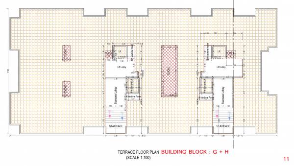 Block-H Cluster Plan for terrace Floor sun-serenity Block-H Cluster Plan for terrace Floor