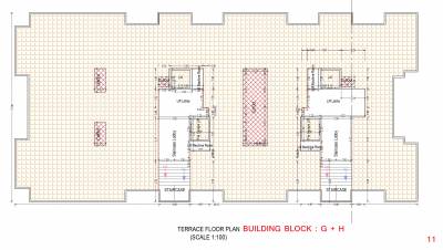Block-H Cluster Plan for terrace Floor sun-serenity Block-H Cluster Plan for terrace Floor