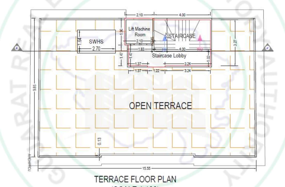  rudradhan palace Rudradhan Palace Cluster Plan for terrace Floor
