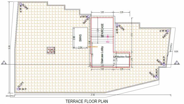  tulsivan Tulsivan Cluster Plan for terrace Floor