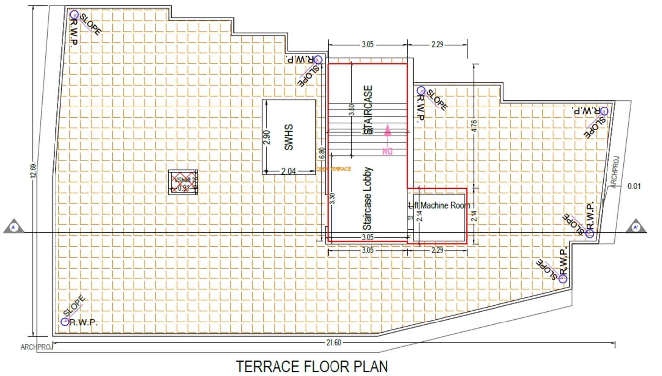  tulsivan Tulsivan Cluster Plan for terrace Floor