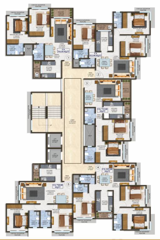  balaji empire D Wing Cluster Plan