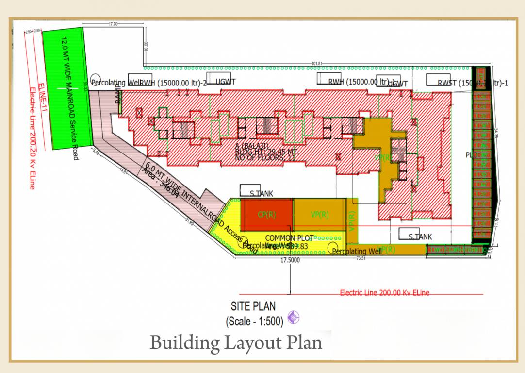  balaji empire Layout Plan