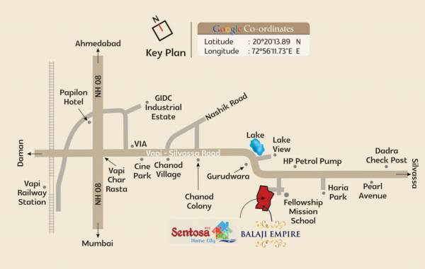  balaji-empire Location Plan