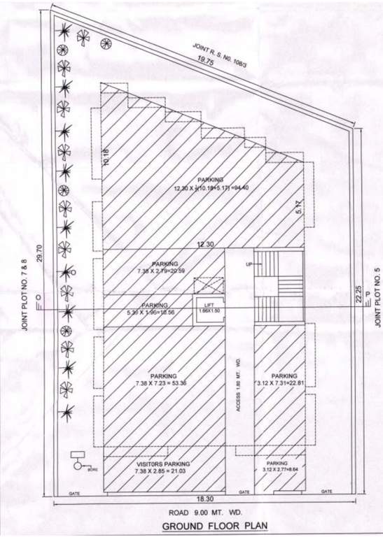  enclave Enclave Cluster Plan for ground Floor