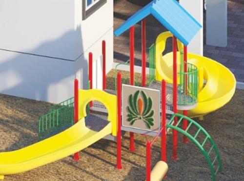 Children's play area milestone-yogi Children's play area