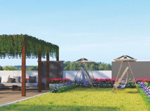 Children's play area milestone-yogi Children's play area