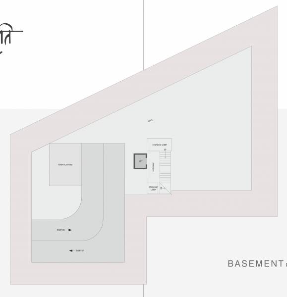  sanskruti Building A Cluster Plan for basement Floor