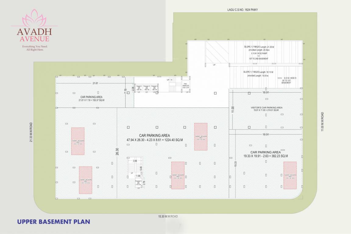 avadh avenue Avadh Avenue Cluster Plan