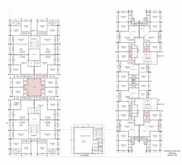  pride A2 Cluster Plan for 2nd Floor