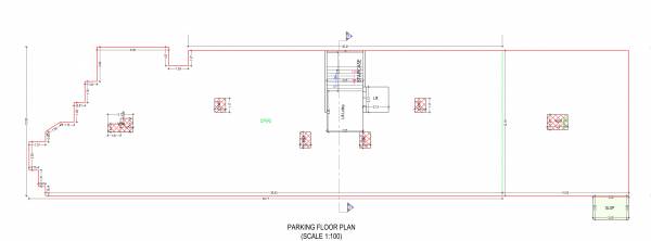 Building A Cluster Plan for parking Floor pragati-green Building A Cluster Plan for parking Floor