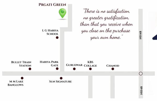 Location Plan pragati-green Location Plan