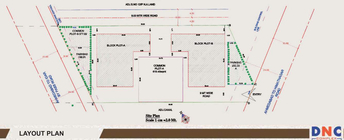 complex Layout Plan
