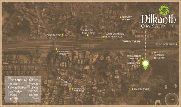 Location Plan nilkanth-omkar Location Plan