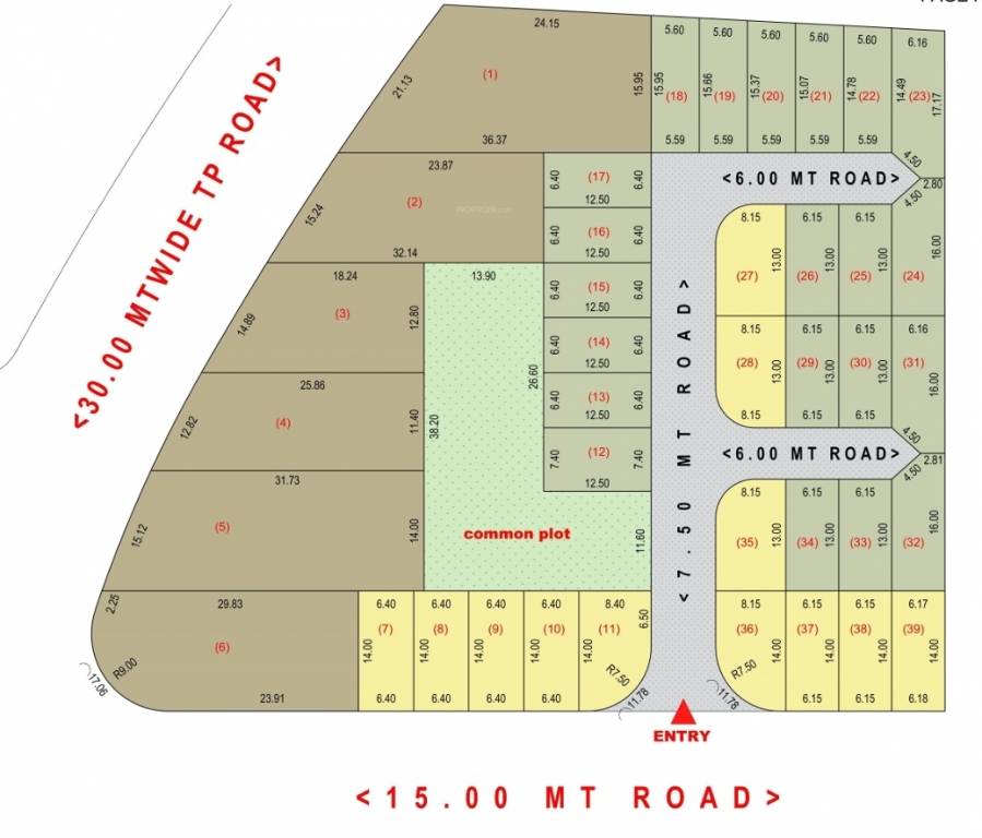  silver arc Layout Plan