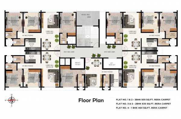  azad-nagar-alfa-chsl Azad Nagar Alfa Chs Ltd Cluster Plan