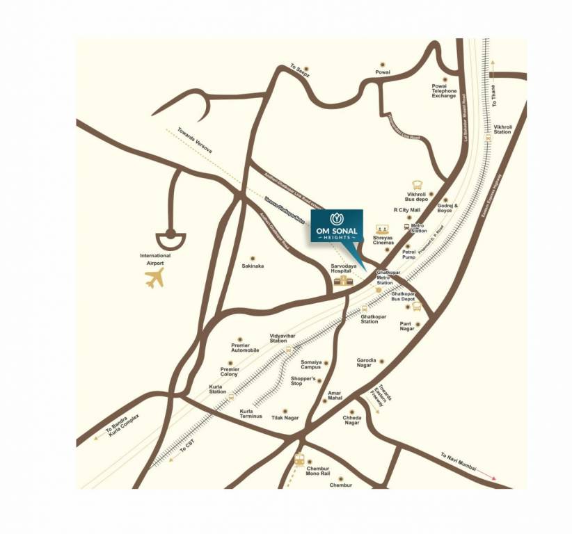  om sonal heights Location Plan