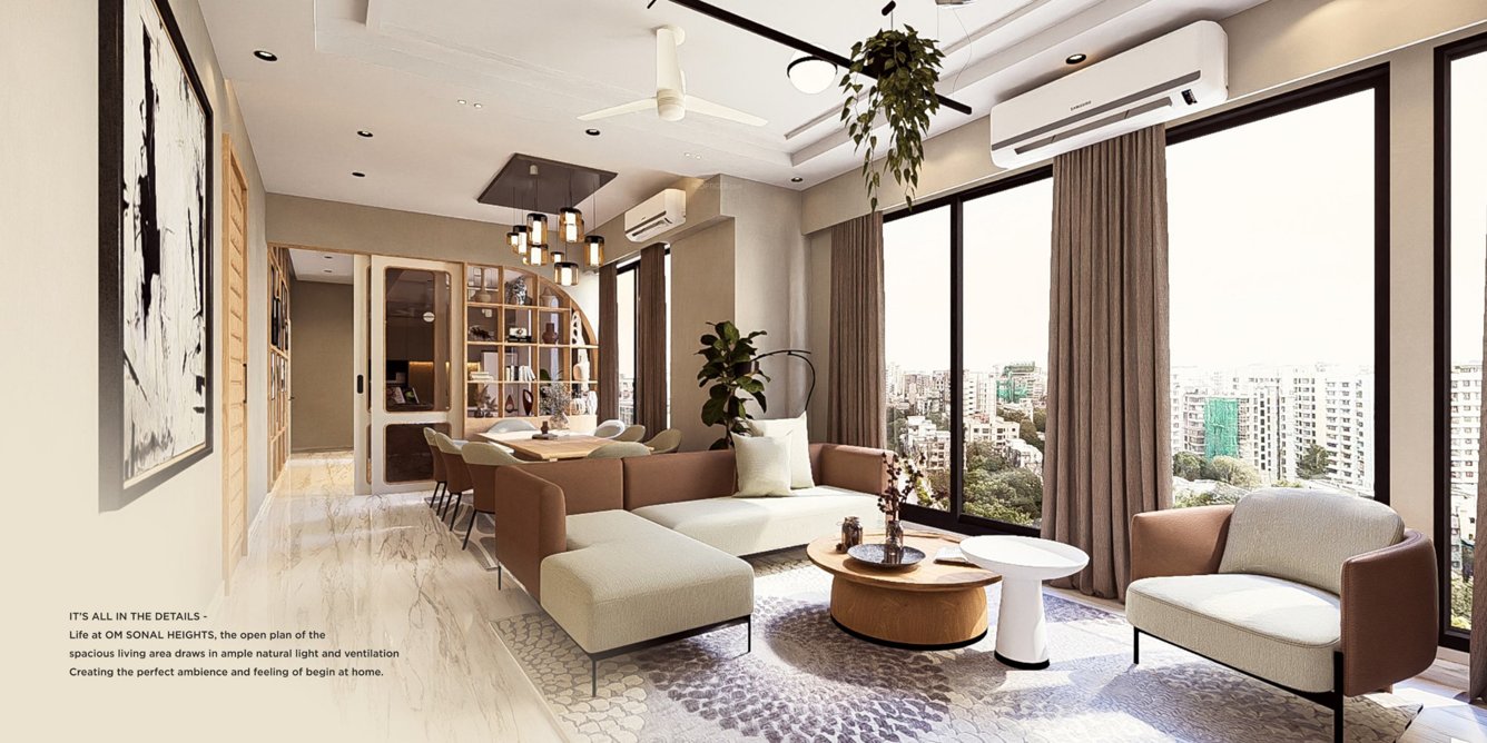  om sonal heights Living Area