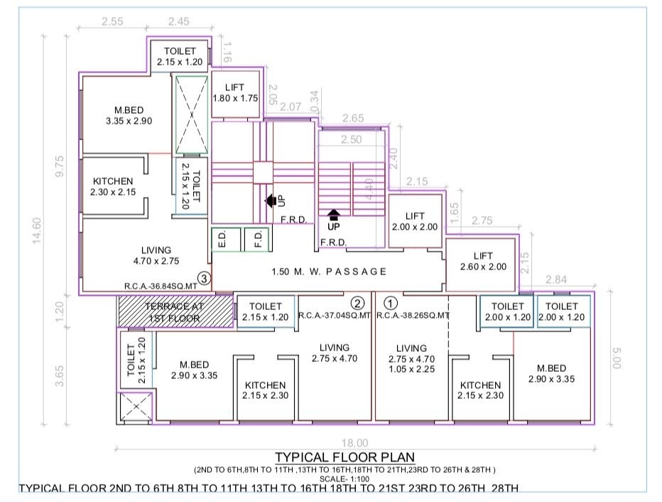  saroj heights Saroj Heights Cluster Plan