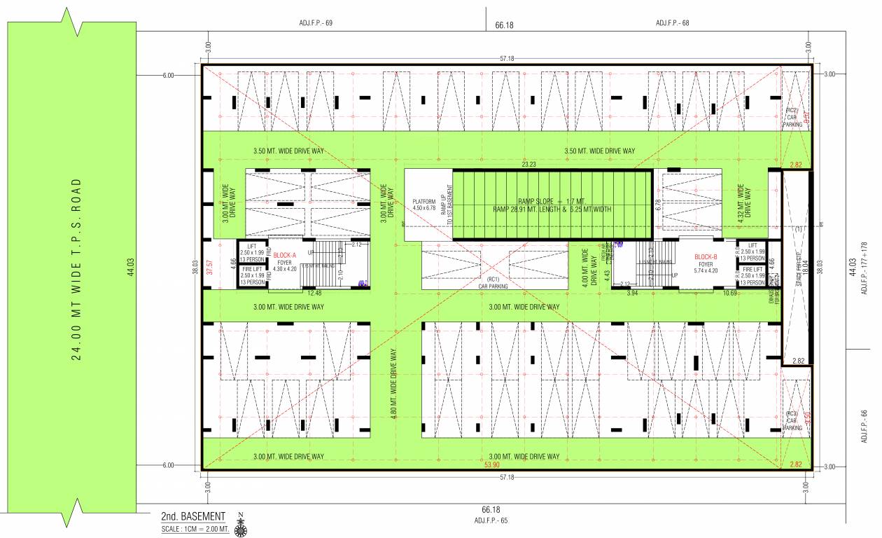  zion nest B Cluster Plan for basment Floor